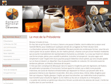 Tablet Screenshot of collectif-ceramistes.org